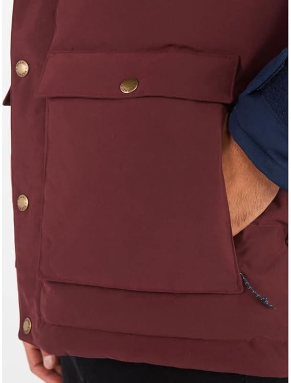 Marmot Men's Fordham Jacket Warm Down Jacket, Insulated Hooded Winter Coat, Windproof Down Parka, Lightweight Packable Outdoor Jacket